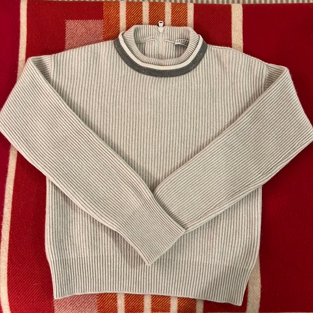 NWOT Brunello Cucinelli Cashmere Sweater Size XS